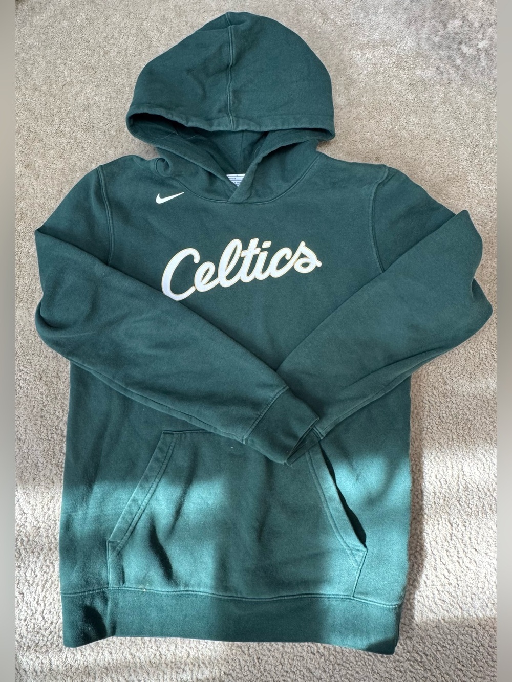 Nike Girls Sz 14/16 Celtics Hoodie pullover
